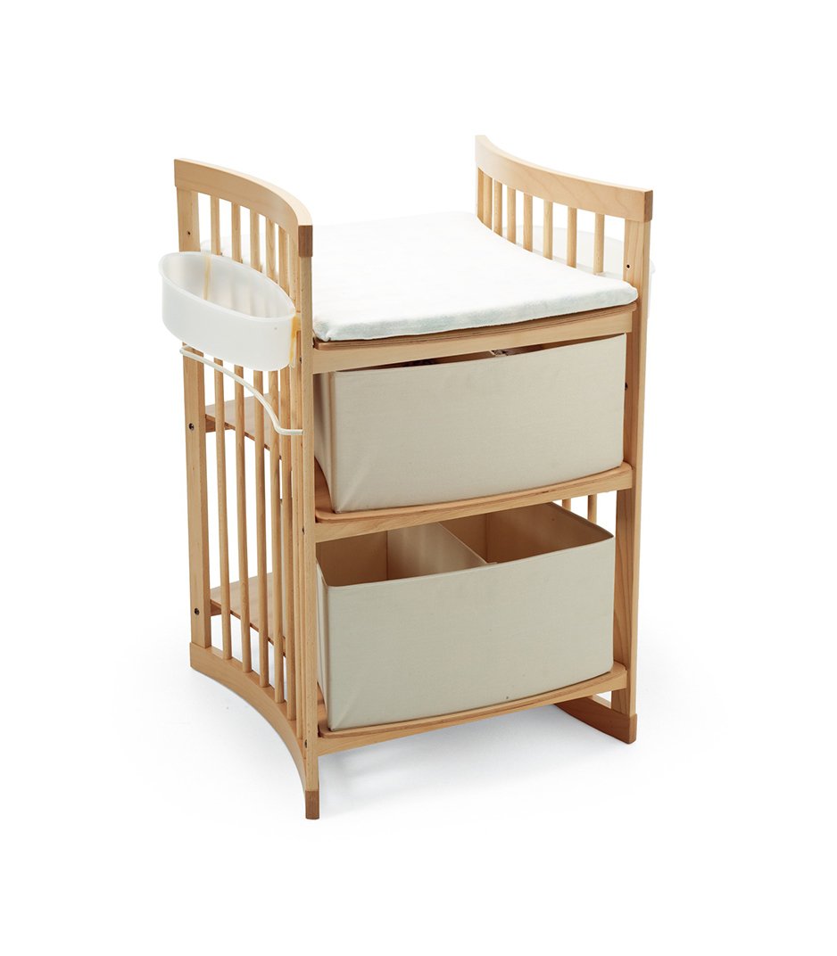 Кроватка и пеленальный столик для новорожденного комплект
